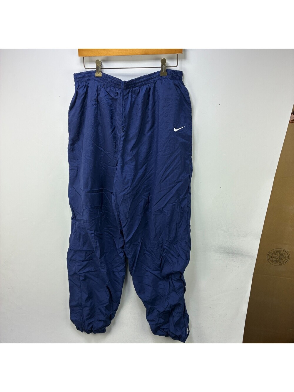 Vintage 90s Nike Baggy Swoosh Windbreaker Track Pants 3XL
